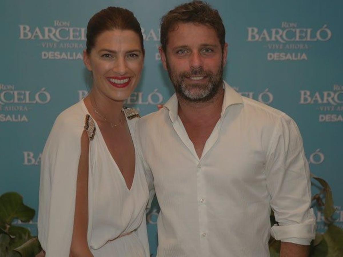 Laura Sánchez y David Ascanio, en la fiesta Ron Barceló Desalia