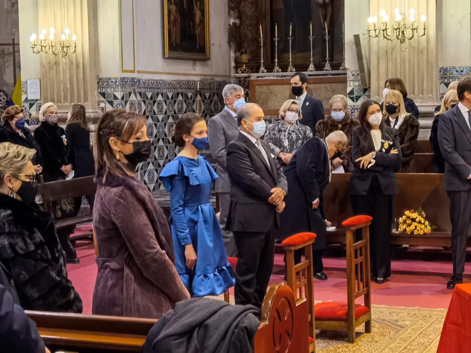 Quico Catalán, mantenedor del acto de nombramiento de la Clavariesa Infantil del Altar de sant Vicent Ferrer del Carmen