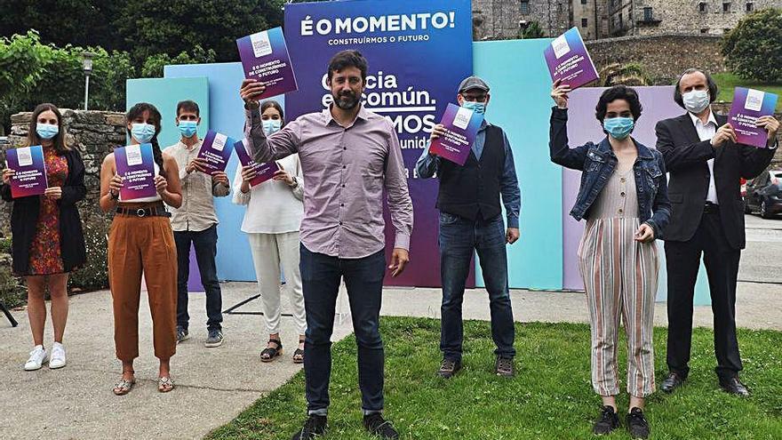 Gómez-Reino presentó el programa electoral y sus candidatos.