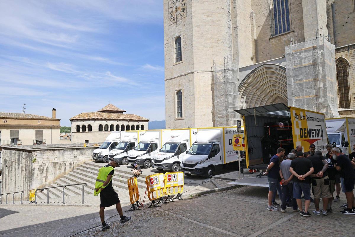 Fotos del rodatge de la sèrie 'Tomb Rider'