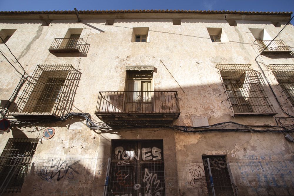 Estado de la casa natal de José Romeu i Parras, el héroe saguntino de la Guerra de la Independencia