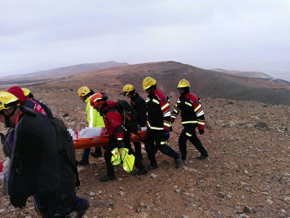 Un hombre muere al sufrir un accidente con un ala delta en Lanzarote