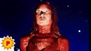 Sissy Spacek, protagonista de Carrie, en una de las escenas cruciales de la película
