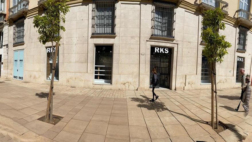 La tienda de RKS en la Alameda Principal de Málaga.