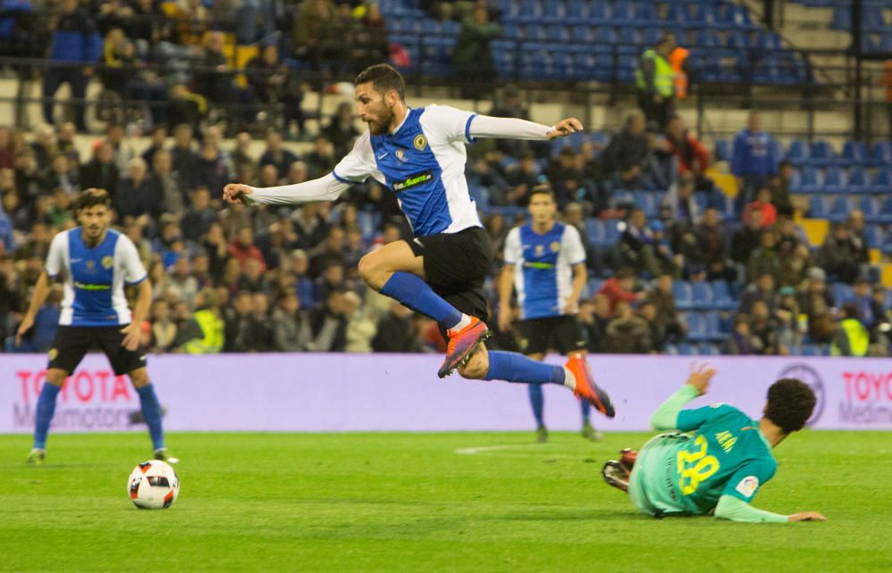 El Hércules llega vivo al Camp Nou