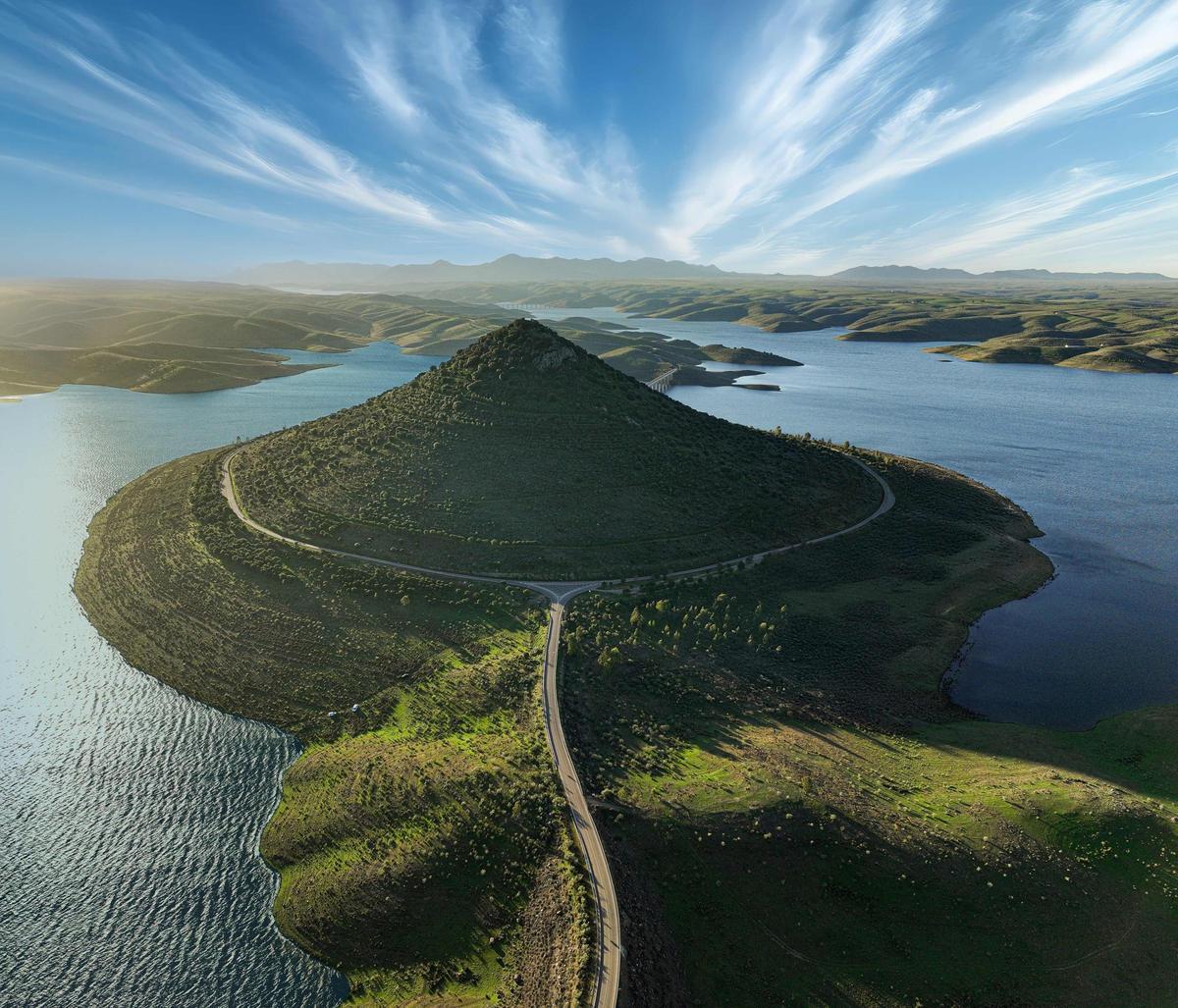 Cerro Masatrigo a vista de dron.