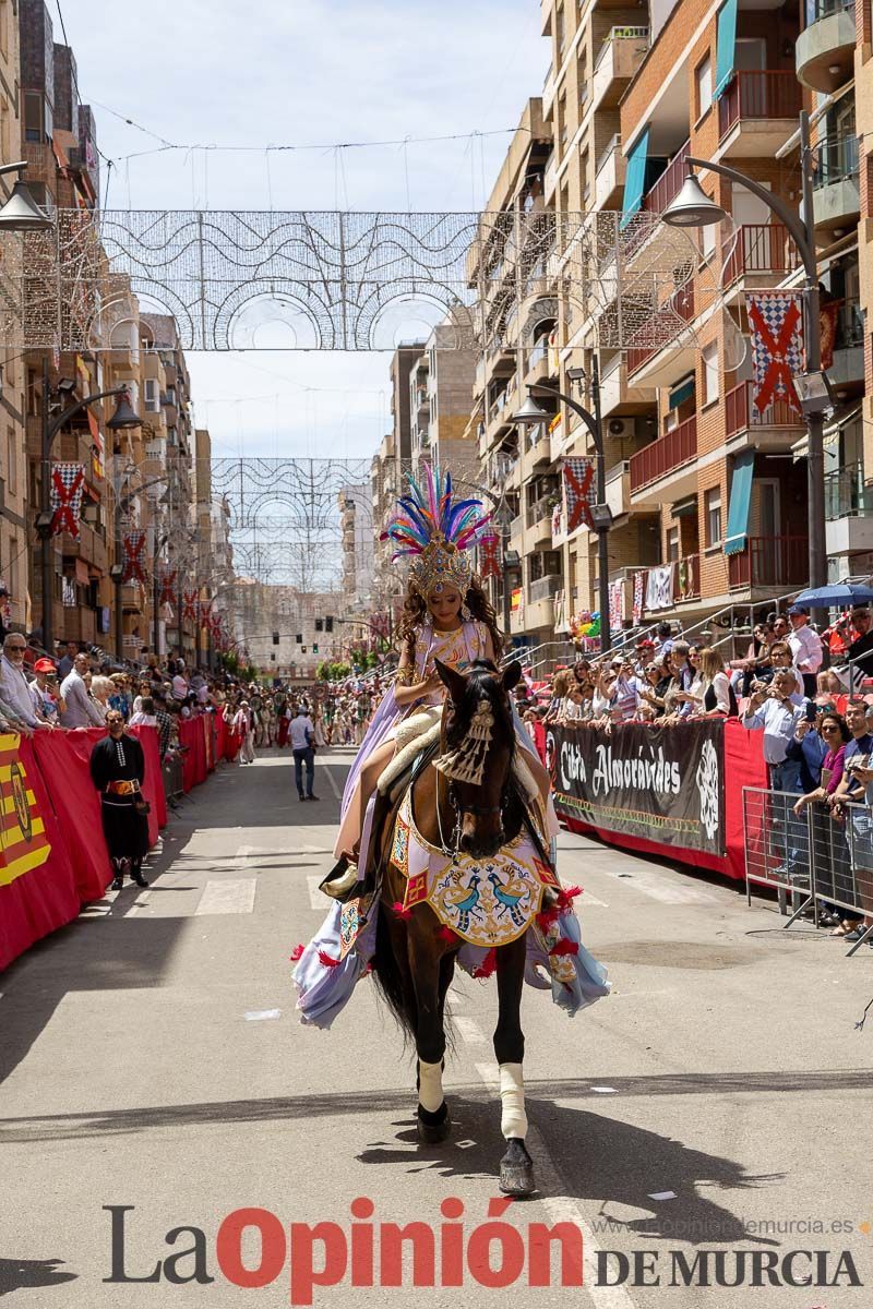 Desfile infantil del Bando Moro en las Fiestas de Caravaca