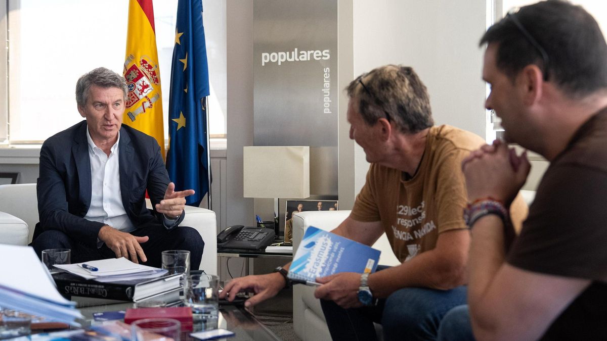 Reunión en la sede del PP