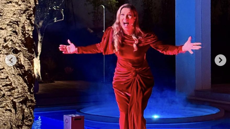 Las campanadas que sí dio Anne Igartiburu alejada de la televisión