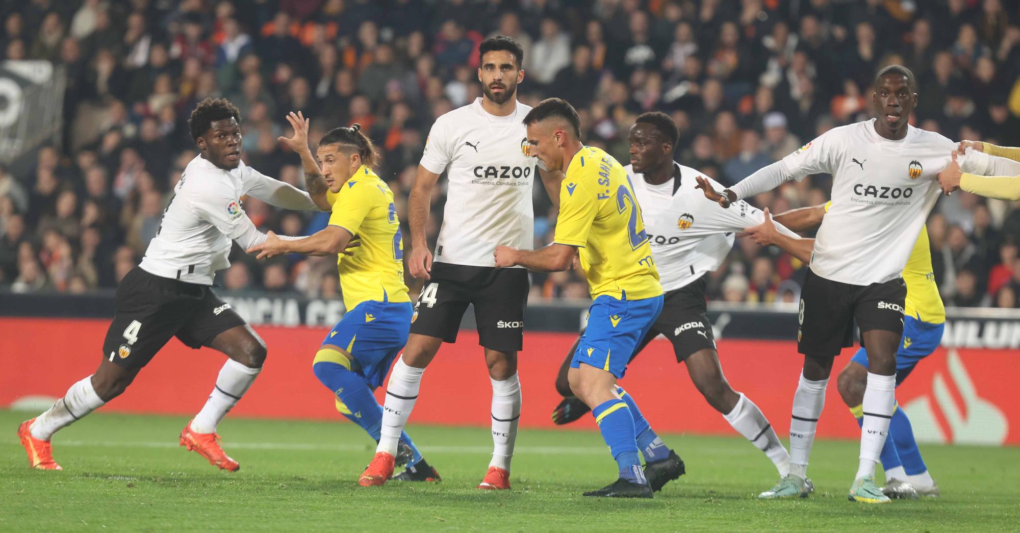 Valencia - Cádiz en imágenes