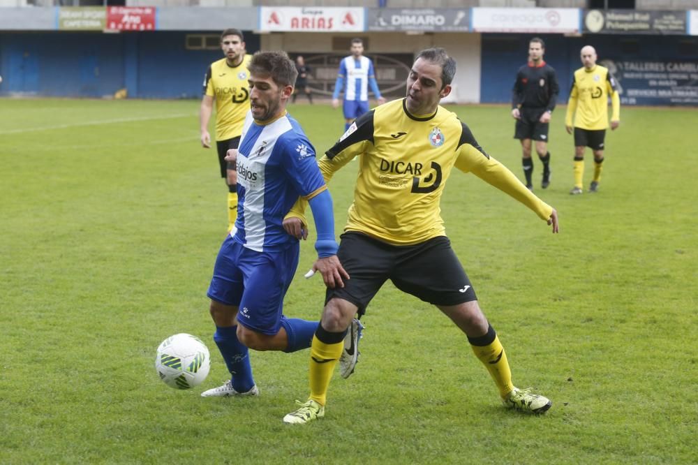 El partido entre el Avilés y el Llanera, en imágenes