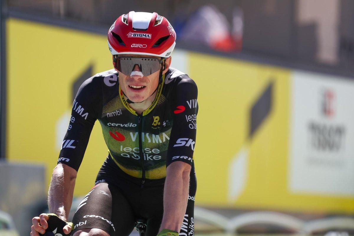 Jonas Vingegaard, en el Ventoux.