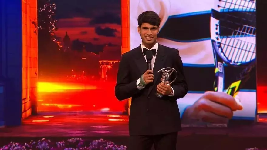 Carlos Alcaraz, premio Laureus al mejor deportista del año