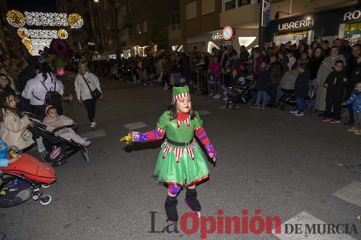 Así ha sido el desfile de Papá Noel en Caravaca