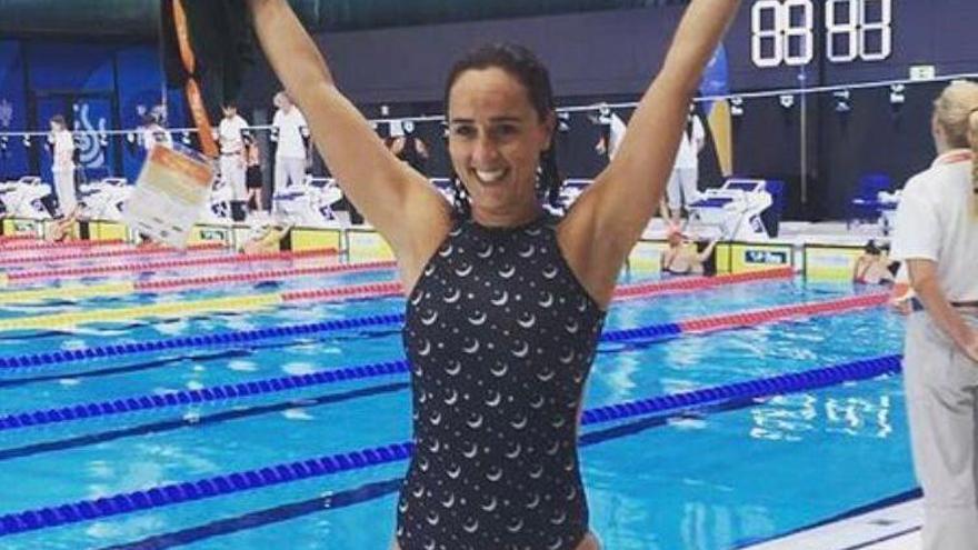 Virginia Hernández, el alma del Club Natación Ciudad de Murcia