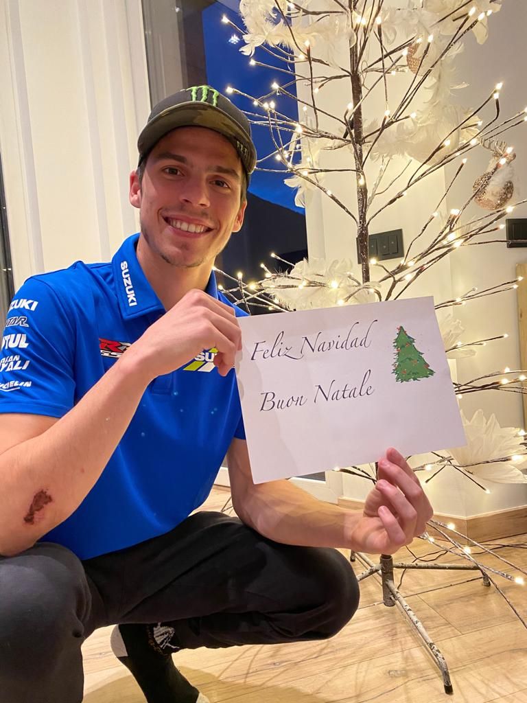 Joan Mir pasa su primera Navidad como campeón de MotoGP