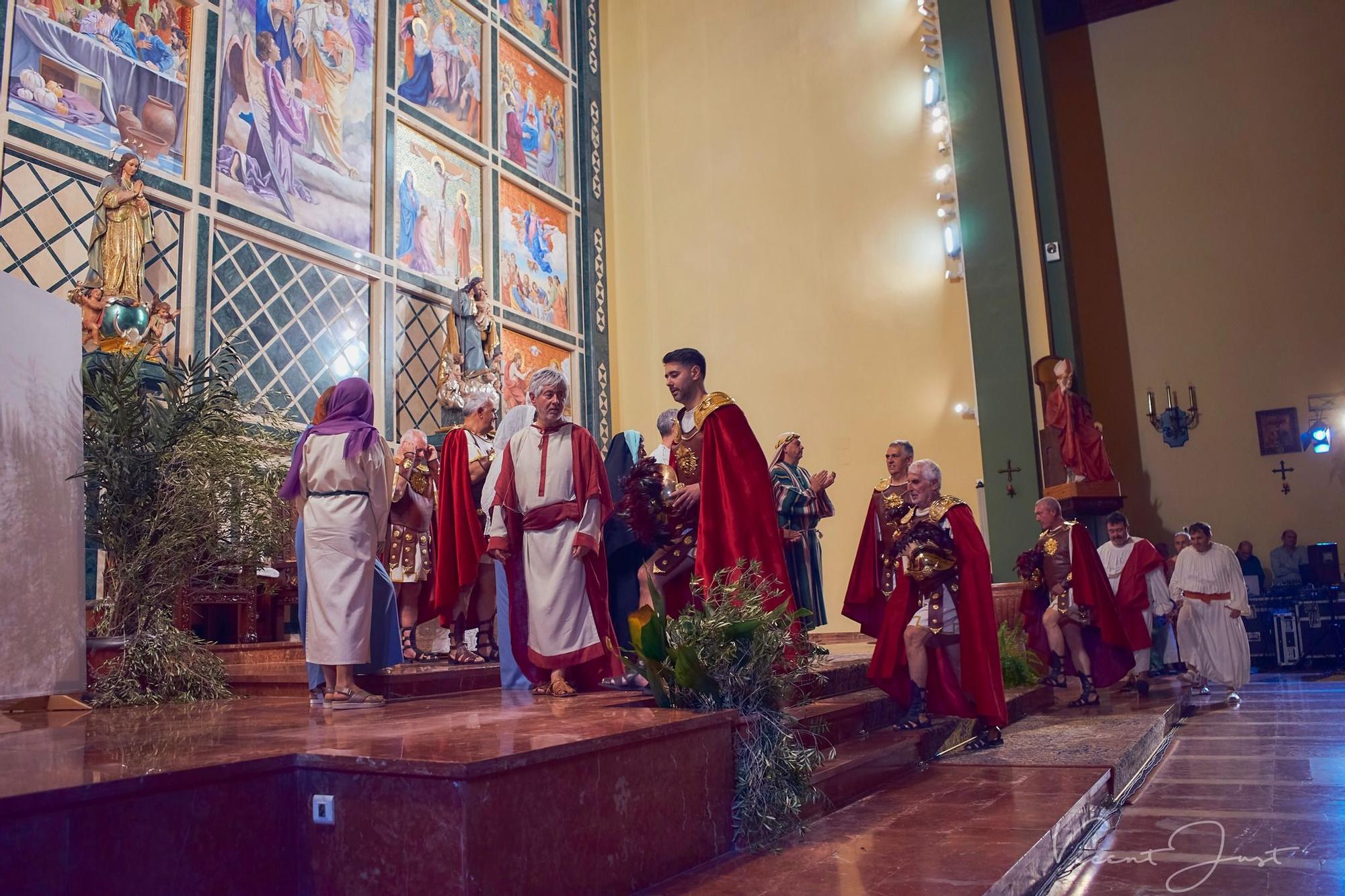 El jucio a Jesús en la iglesia de Sant Josep de Gandia