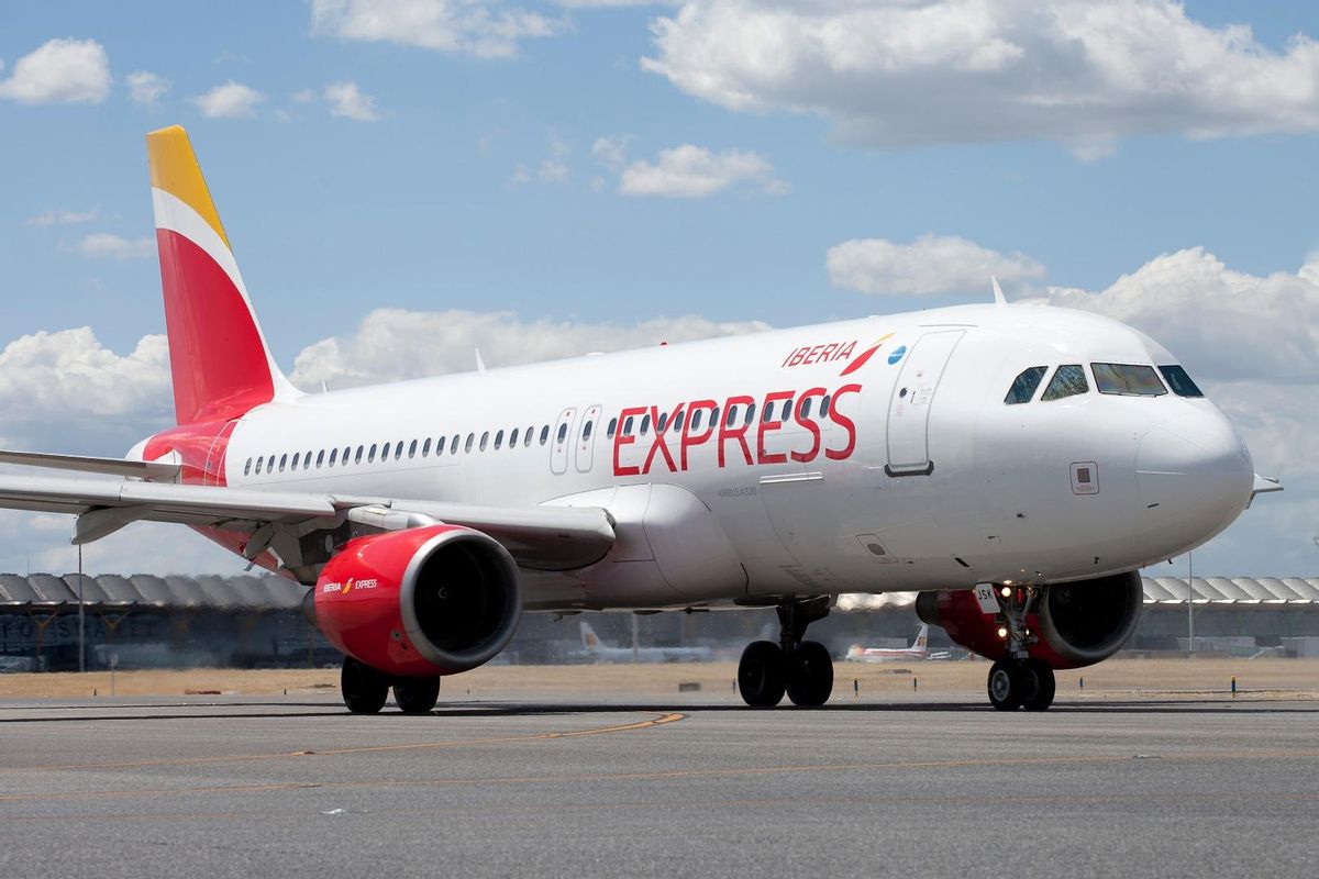 An Iberia Express plane, in an archive image