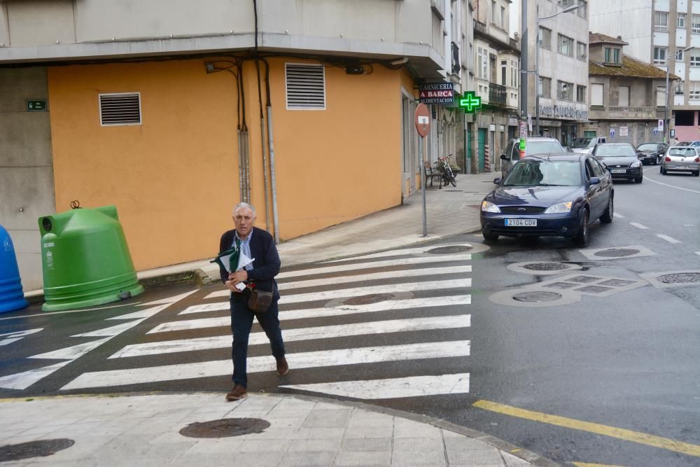Tráfico en Galicia | Malestar entre los vecinos de la PO-308 ante la inseguridad del vial