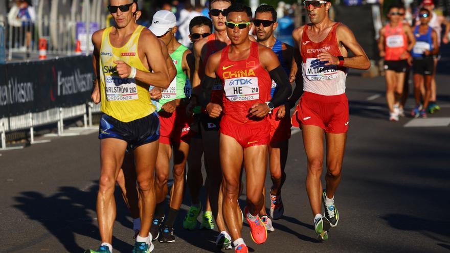 Miguel Ángel López, décimo en los 35km marcha del Mundial de atletismo