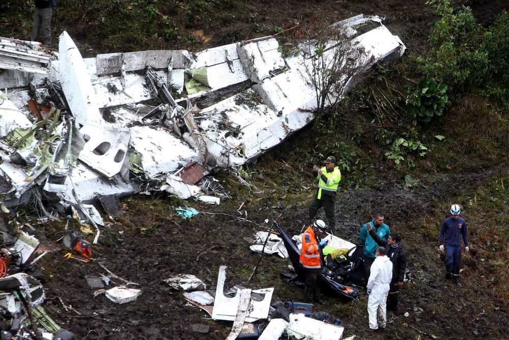 Accident d'avió a Colombia