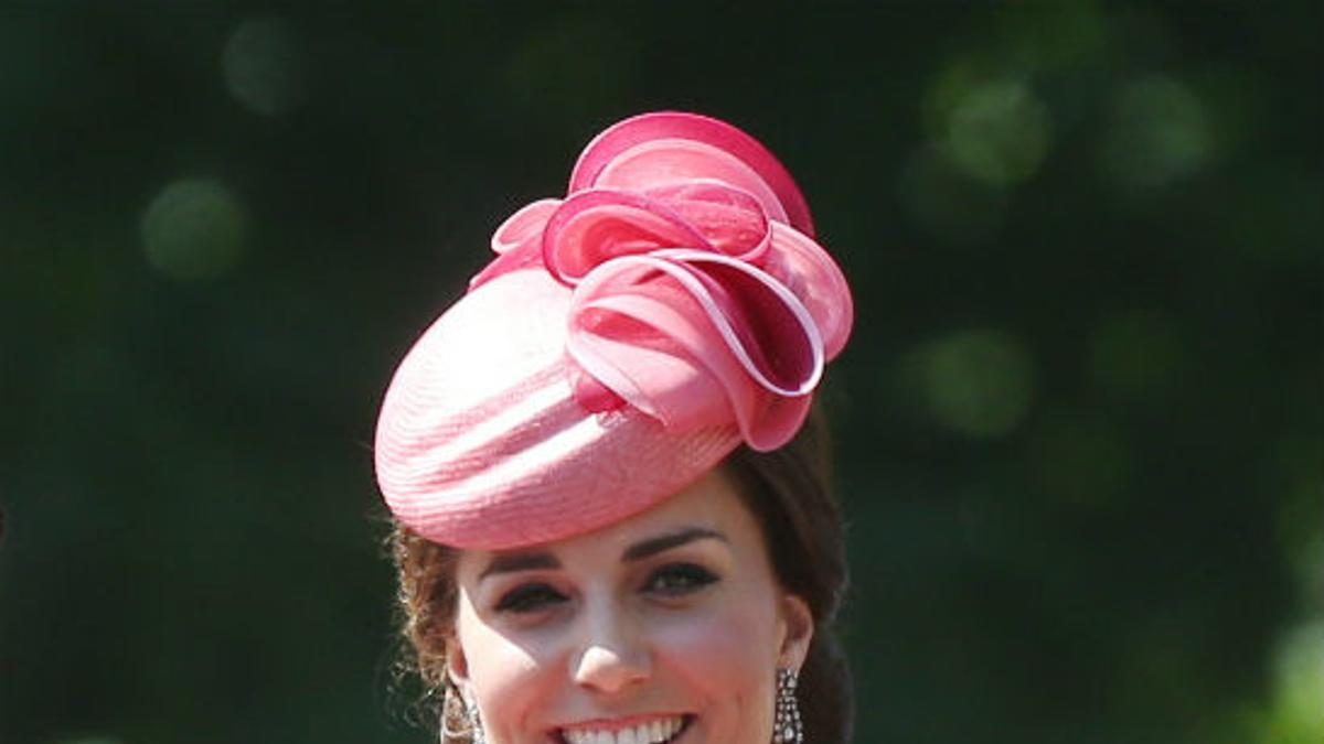 Kate Middleton, de rosa