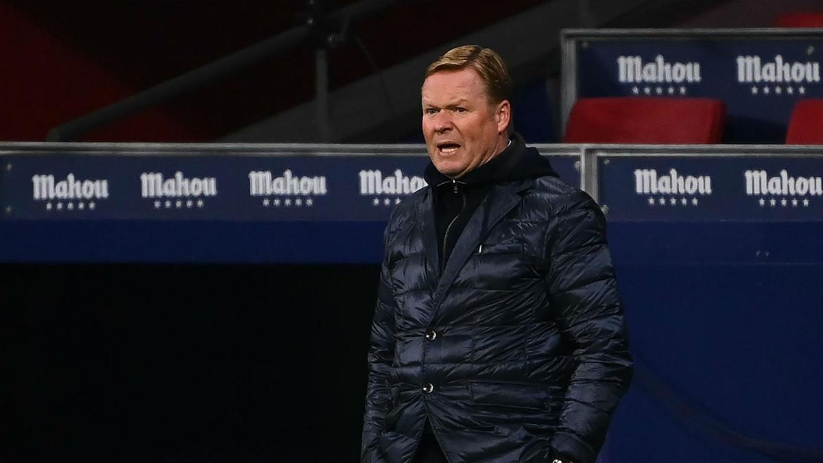 Koeman: "El gol del Atlético no puede pasar"