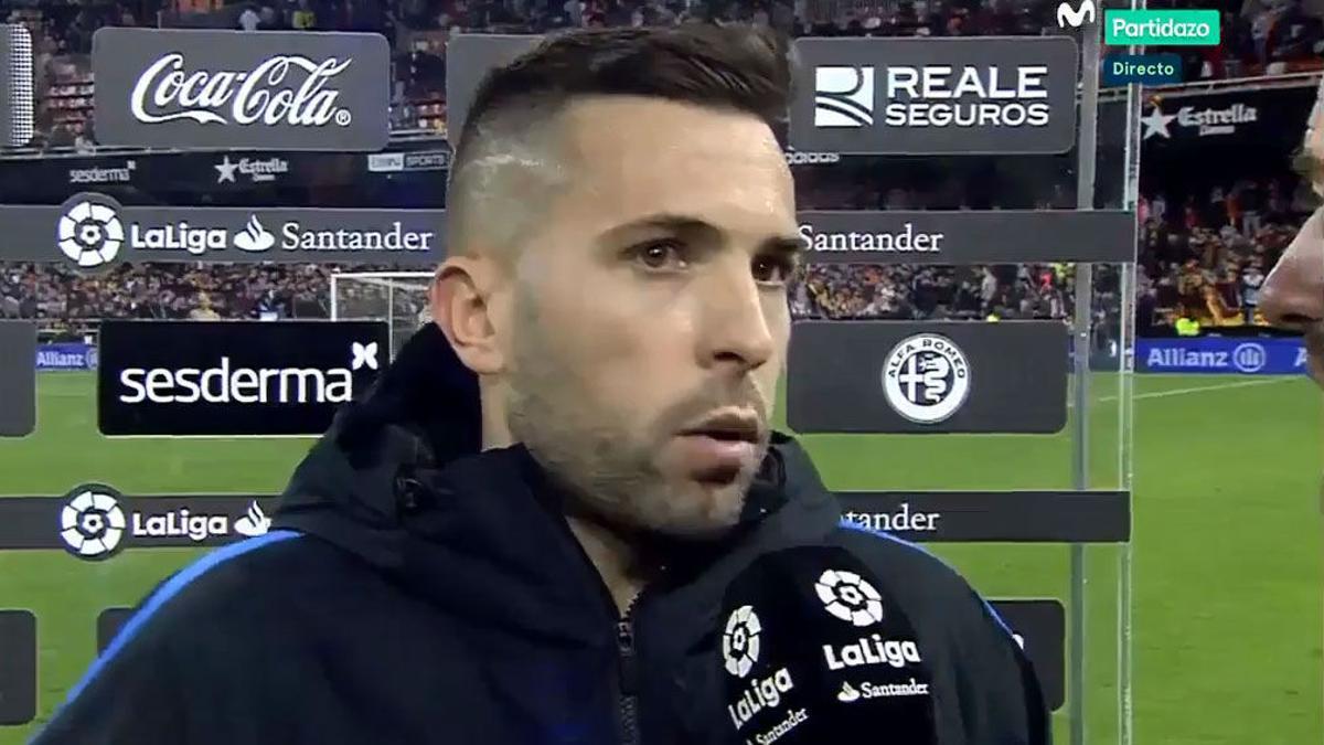 Jordi Alba: ¿Ha sido un error garrafal del árbitro¿