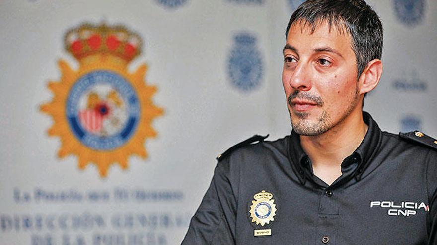 Kennt sich mit Trojanern aus: Jorge Miguel Rodríguez, der Leiter der Cyberkriminalität-Einheit der Policía Nacional.