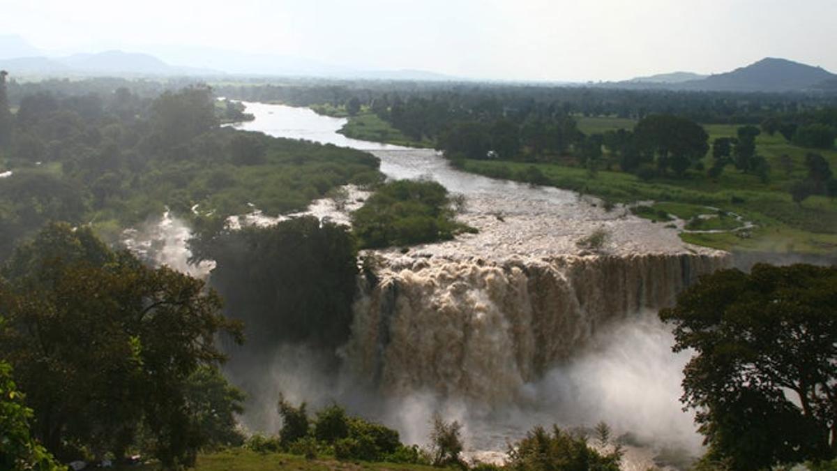 Cataratas del Nilo Azul, en Etiopía.