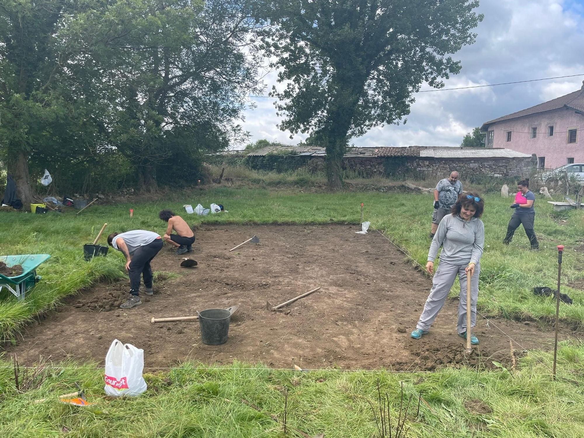 Llanera ya vuelve a excavar en Lucus Asturum: así ha sido el inicio de los trabajos arqueológicos en el asentamiento romano