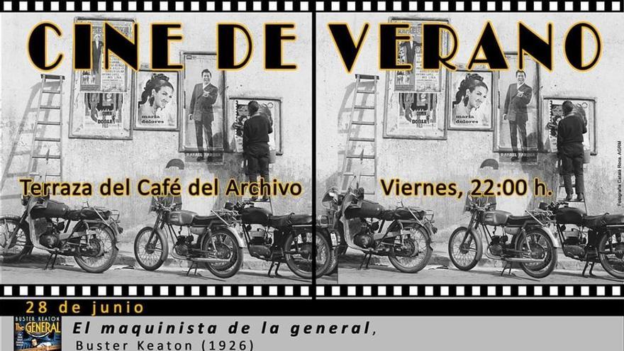 El maquinista de la general' abre el cine de verano del Archivo General -  La Opinión de Murcia