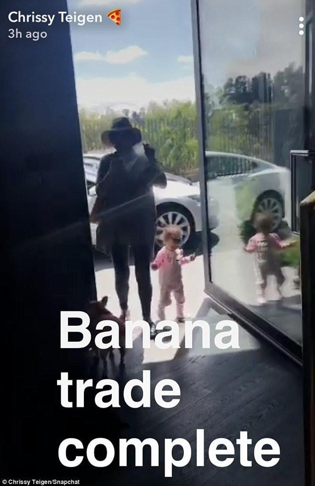 snapchat de Chrissy Teigen