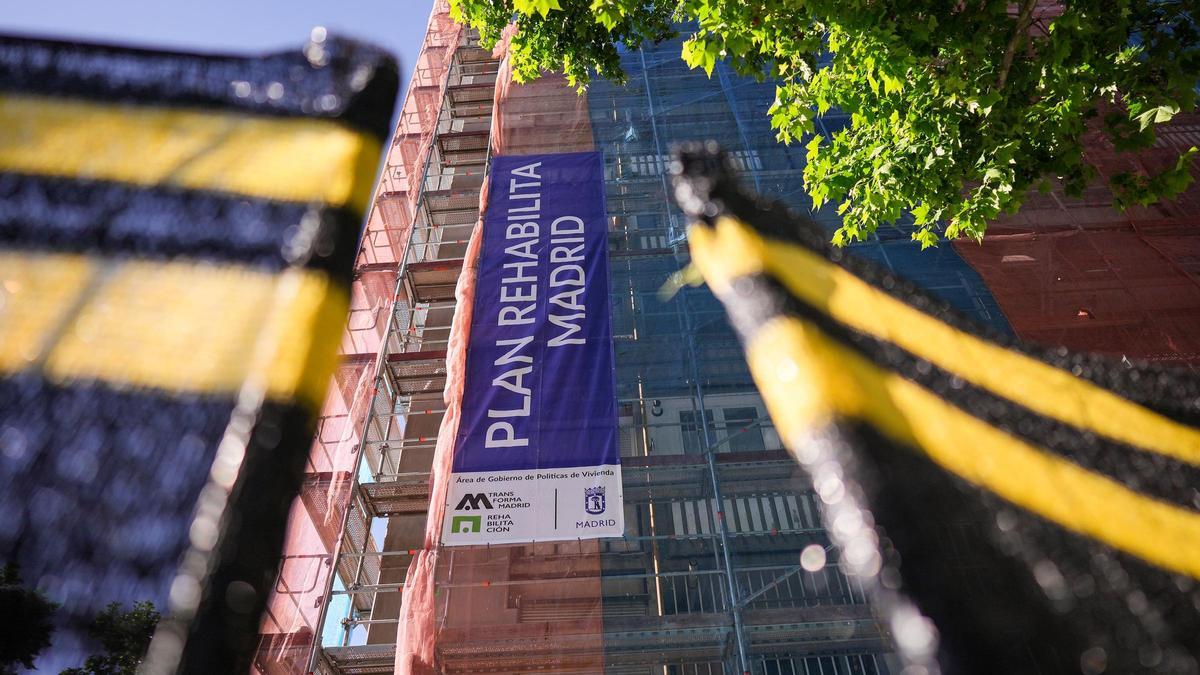 Una obra subvencionada por el Plan Rehabilita.