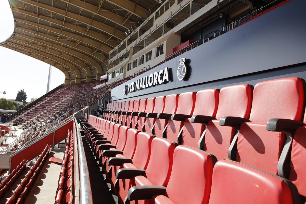 Rundgang durch das Stadion Son Moix von Real Mallorca