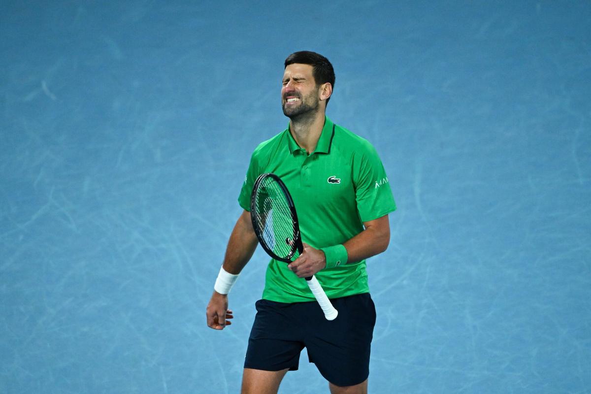 Final del Open de Australia: Carlos Alcaraz - Novak Djokovic, en imágenes.