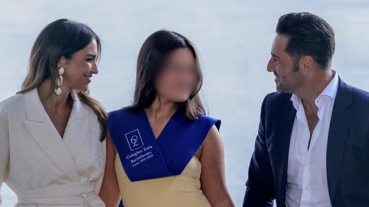 David Bustamante y Paula Echevarría han acompañado a su hija Daniella en su graduación