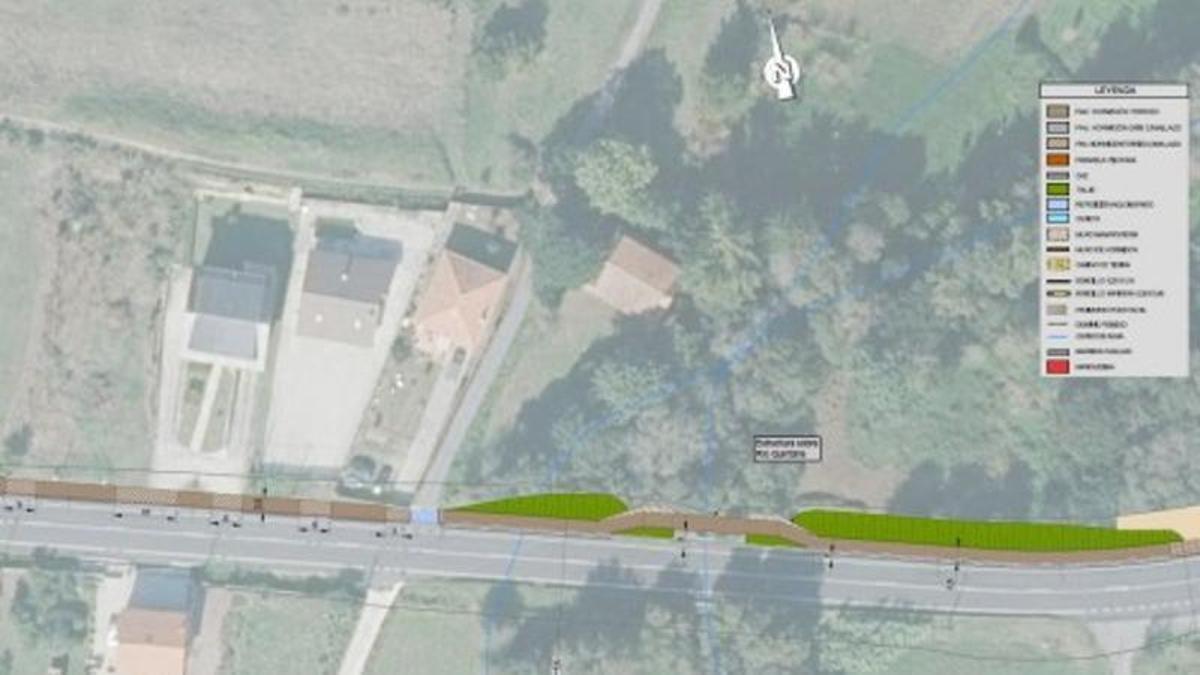 La Xunta aprueba el proyecto para construir una senda peatonal y ciclista en O Porto do Son