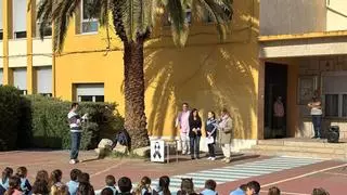 Los escolares de este colegio de Zamora también se acuerdan de las víctimas de Urda