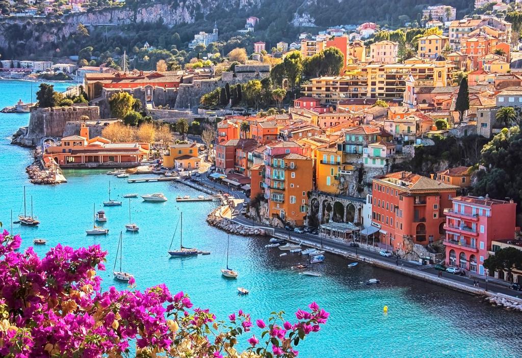 Pueblo de Villefranche, en Francia