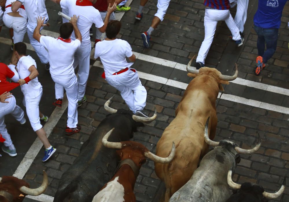 Primer encierro de Sanfermines 2017