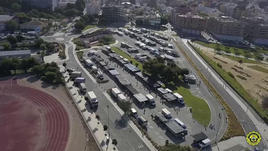 El mercadillo municipal de Benidorm recibe a 2.500 personas en su reapertura