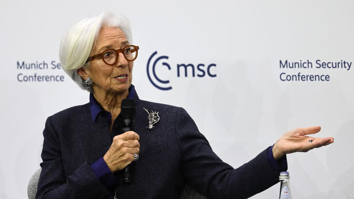 La presidenta del Banco Central Europeo (BCE), Christine Lagarde.