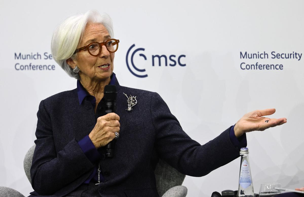 La presidenta del Banco Central Europeo (BCE), Christine Lagarde.
