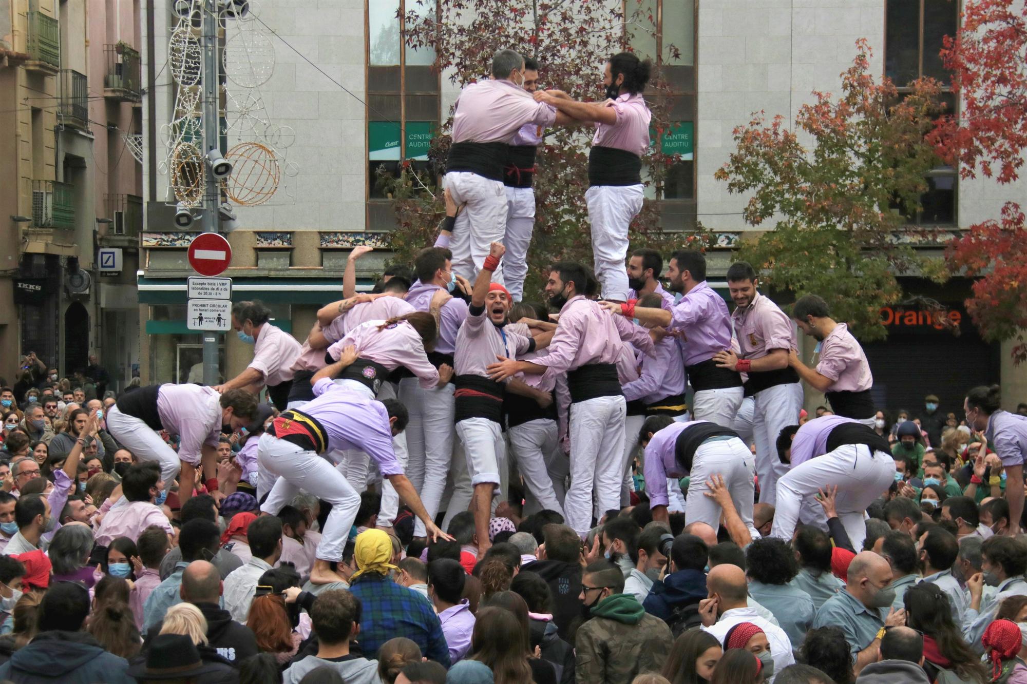 Los Minyons de Terrassa el 21 de noviembre de 2021.