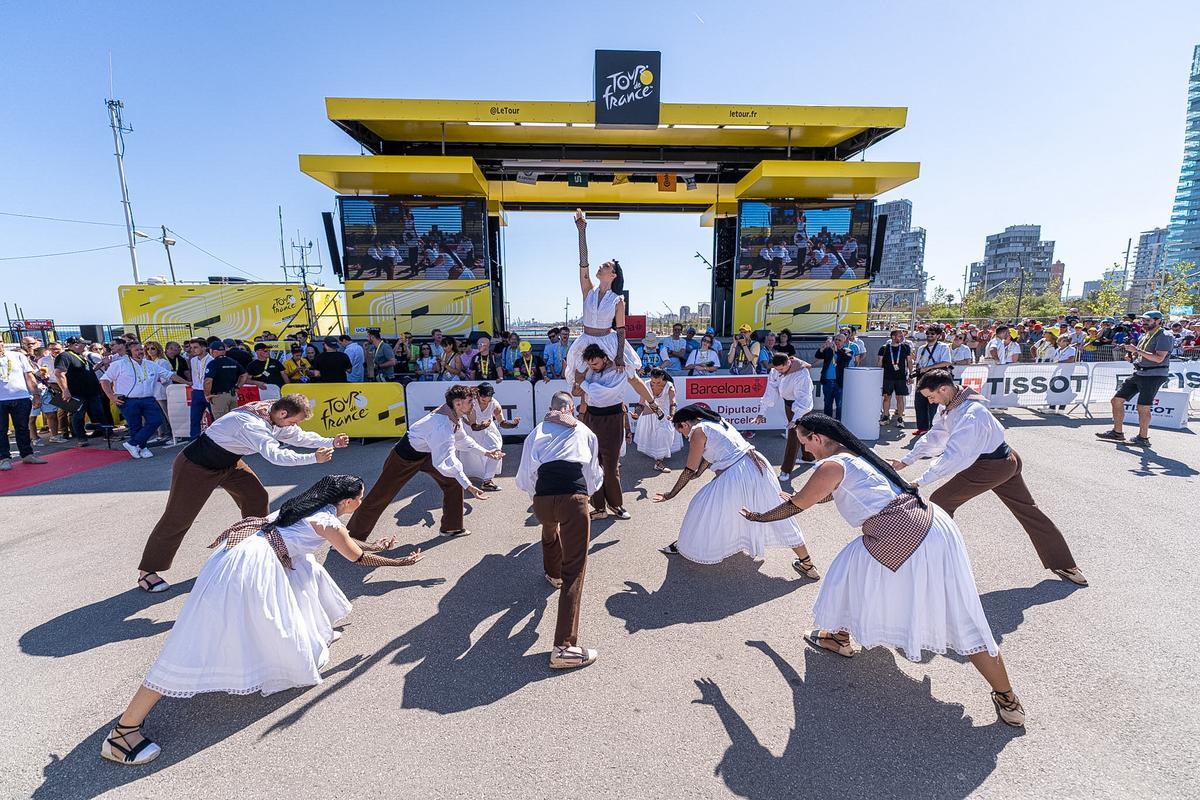 El Tour arranca en Barcelona