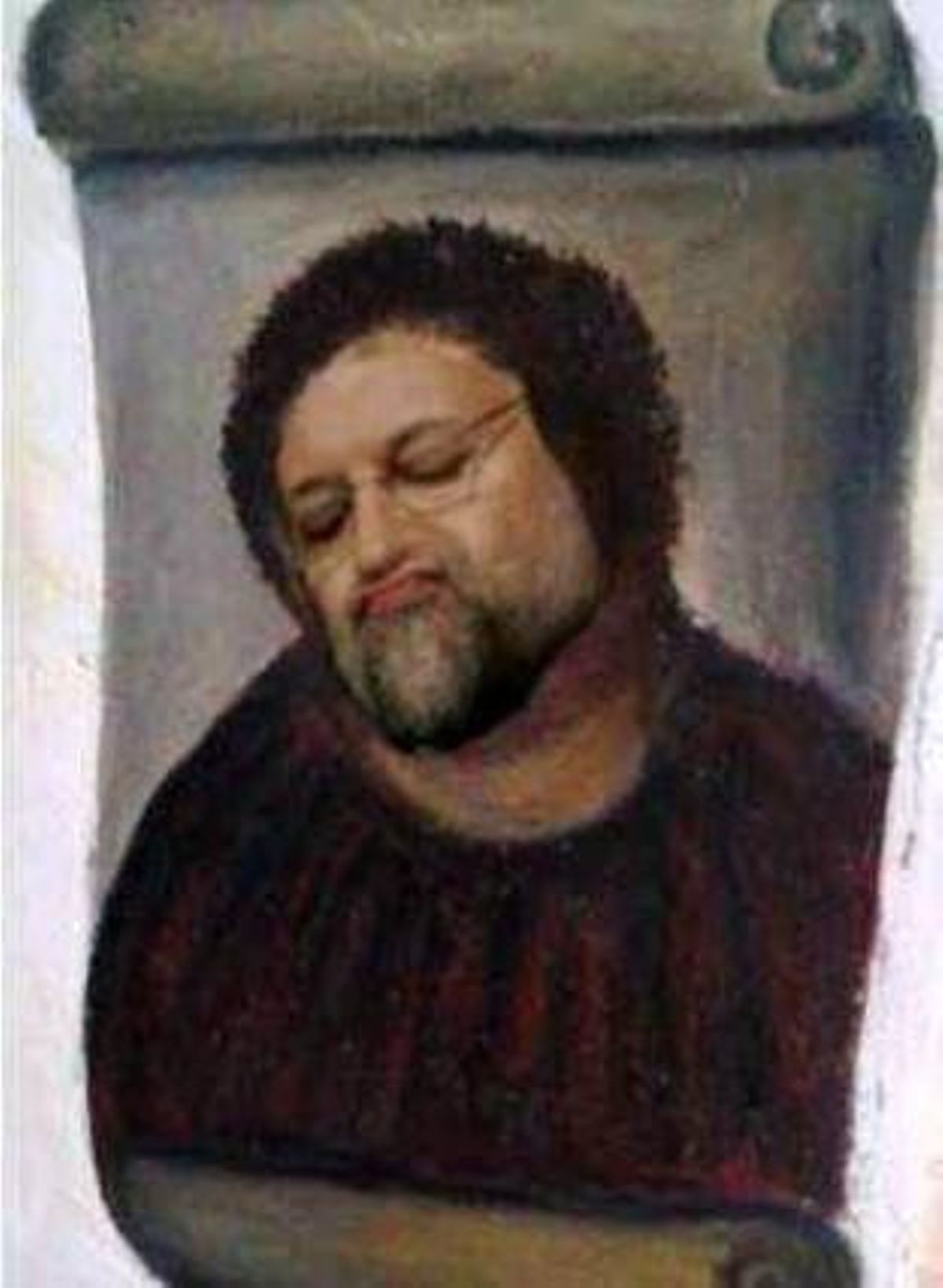 Un altre muntatge de Rajoy com l’’eccehomo’.