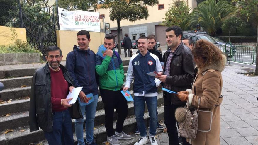 El PSOE provincial inicia una campaña contra la Lomce en los centros escolares