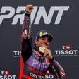 Jorge Martin celebra su triunfo en Jerez