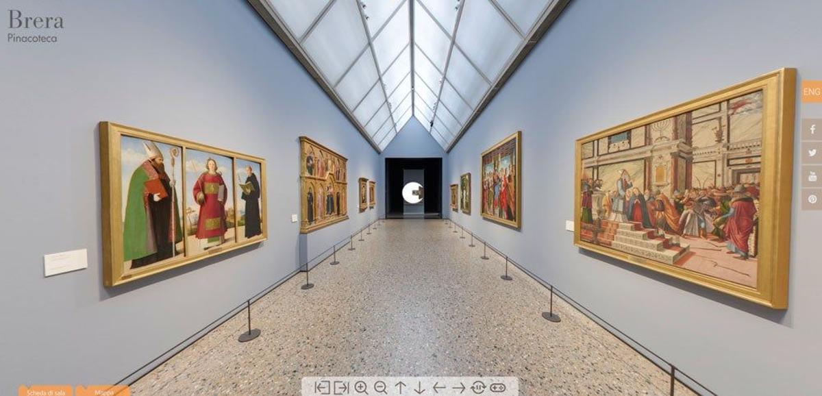 Visita virtual al Museo de Brera